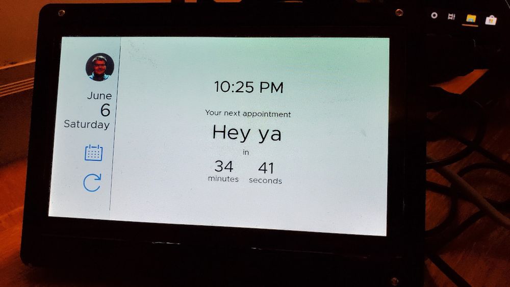 Raspberry Pi Calendar Honlsoft